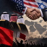 ائتلاف 14 فبراير يدين تواطؤ بعض الأنظمة العربيّة مع مشاريع الاستكبار الأمريكيّ والصهيونيّ في المنطقة
