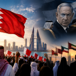 الموقف الأسبوعيّ: شعب البحرين سيجدّد العداء لحلف نتنياهو.. وندعو الأحرار في الخليج والمنطقة إلى البراءة من أنظمتها المتصهينة